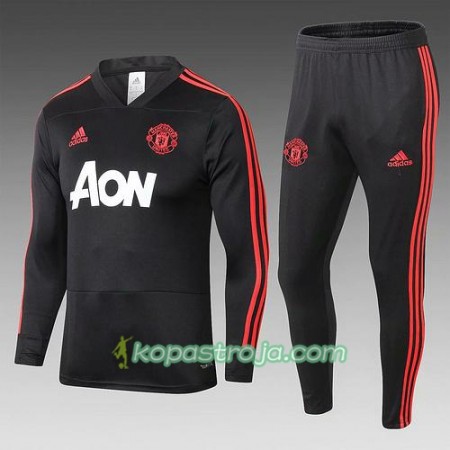 Manchester United Tränings Sweatshirtställ Svart 2018/19